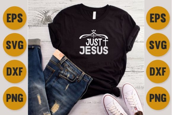 Jesus Svg T-Shirt Design: Font That Speaks