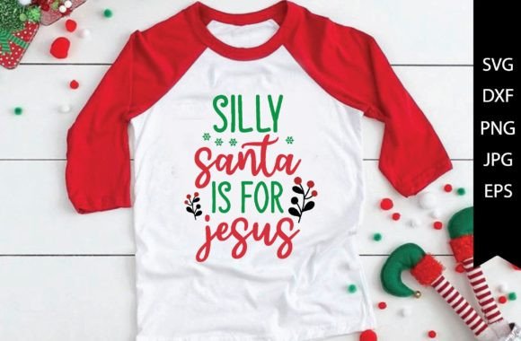 Silly Santa SVG Font for Creative Projects